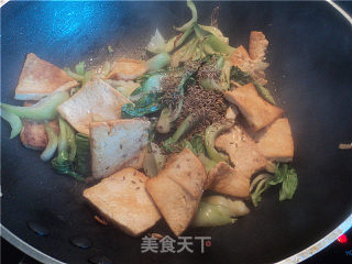 煎孜然老豆腐的做法步骤：6