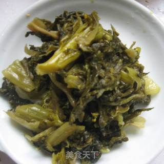 雪菜春笋的做法步骤：2