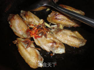可乐鸡中翅的做法步骤：4