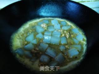 肉末上汤麻腐的做法步骤：5