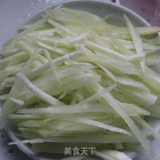 素炒双笋的做法步骤：4