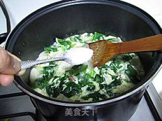 菠菜蛋汤馄饨的做法步骤：16