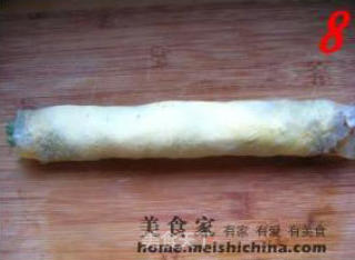 麻辣牛肉卷的做法步骤：8