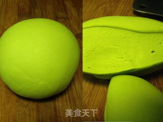 碧绿鸡蛋面的做法步骤：3