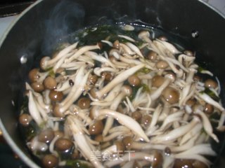 紫菜蟹菇汤的做法步骤：4