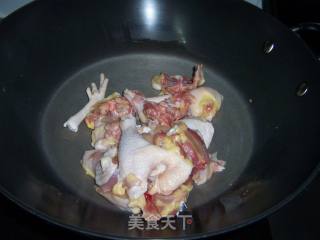 香菇金针鸡的做法步骤：3