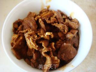 黄瓜炒肉片的做法步骤：5