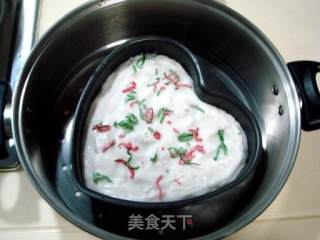 家庭制作面点“葡萄干三粉蒸糕”的做法步骤：10