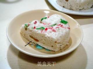 家庭制作面点“葡萄干三粉蒸糕”的做法步骤：13