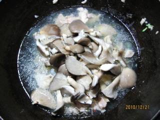 肉焖平菇的做法步骤：5