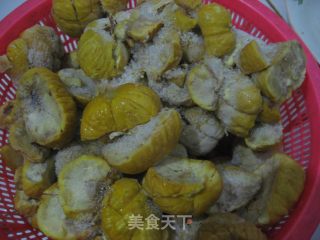 香甜的桂花栗蓉的做法步骤：1