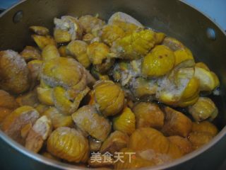 香甜的桂花栗蓉的做法步骤：2