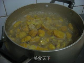 香甜的桂花栗蓉的做法步骤：3