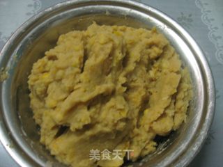 香甜的桂花栗蓉的做法步骤：4