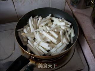 辣椒炒茄丝的做法步骤：4