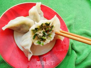 韭菜豆腐饺子的做法步骤：6