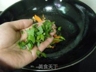 杂蔬炒肉丝的做法步骤：8
