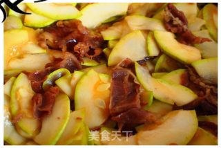 肥牛卷角瓜片的做法步骤：6