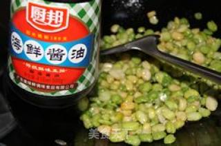 简单美味--炒蚕豆的做法步骤：5