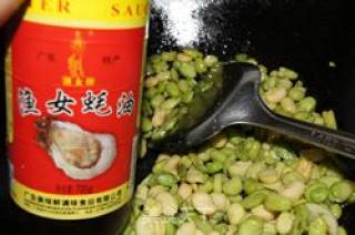 简单美味--炒蚕豆的做法步骤：6