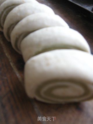 抹茶红豆燕麦饼的做法步骤：7