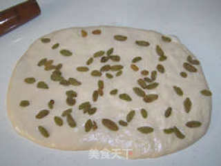 葡萄卷排包的做法步骤：3