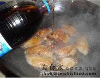 可乐鸡翅的做法步骤：7