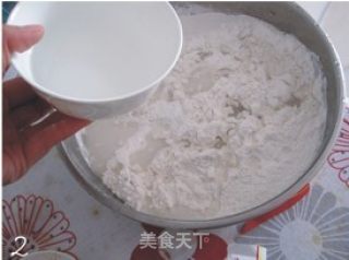 番茄炒年糕（附自制年糕过程）的做法步骤：2