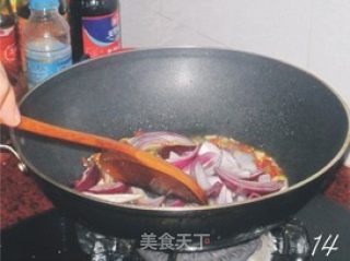 番茄炒年糕（附自制年糕过程）的做法步骤：14