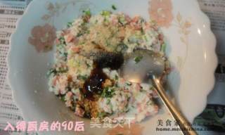 [平凡的美味]豆腐火腿球的做法步骤：3