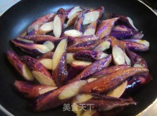 烧茄子的做法步骤：6
