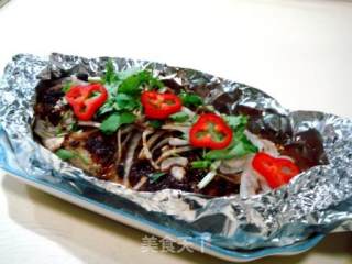 美味儿鲜嫩的“自制酱料烤鱼”的做法步骤：14