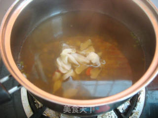 【绿豆百合瘦肉羹】的做法步骤：5