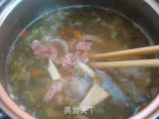 【绿豆百合瘦肉羹】的做法步骤：6