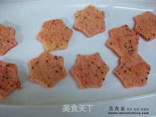 羞答答的粉红@@自制火龙果小蛋糕的做法步骤：12