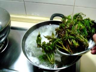 美味小菜“香椿豆”的做法步骤：3
