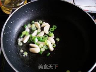 火腿鸡蛋炒蒜薹的做法步骤：5