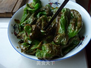 油泼青椒的做法步骤：6
