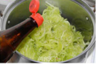 香油莴笋丝的做法步骤：7