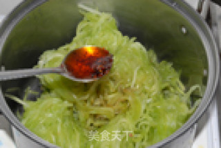 香油莴笋丝的做法步骤：8