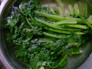 辣炒苔菜的做法步骤：2