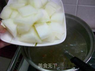 夏季减肥最佳选择@@ 冬瓜排骨汤的做法步骤：9