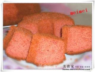 红枸戚风的做法步骤：18