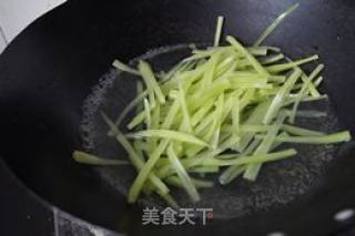 凉拌莴笋的做法步骤：4