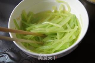 凉拌莴笋的做法步骤：7