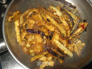 鱼香茄子的做法步骤：4