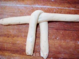 辫子花面包的做法步骤：4