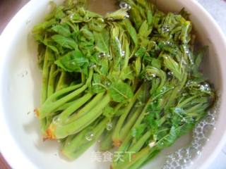 酥脆可口的香椿豆的做法步骤：5