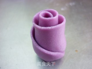 紫玫瑰的做法步骤：3