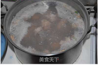 花蛤鱼头粥的做法步骤：3